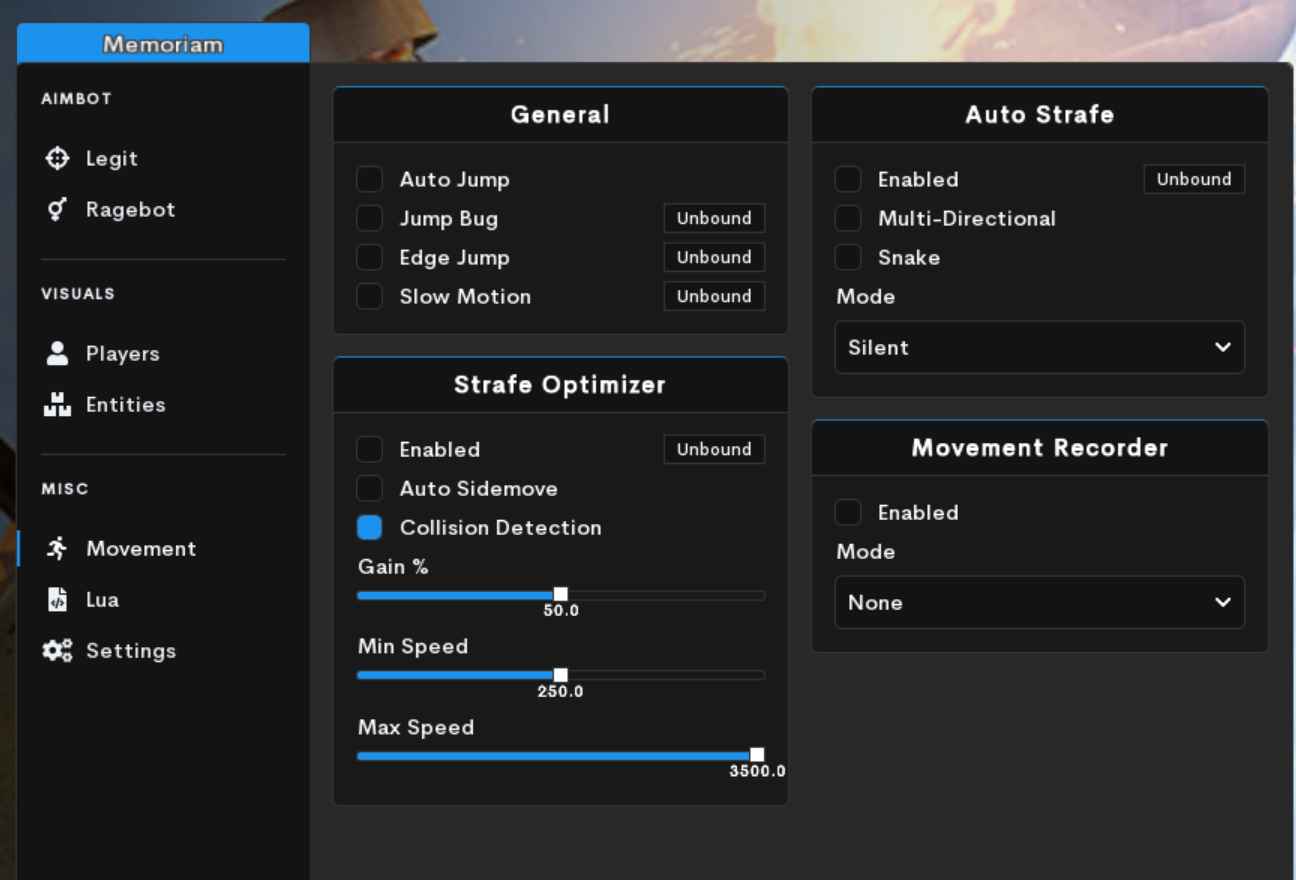 Garry Mod内部Memoriam v1.5辅助  第1张 Garry Mod内部Memoriam v1.5辅助  第1张