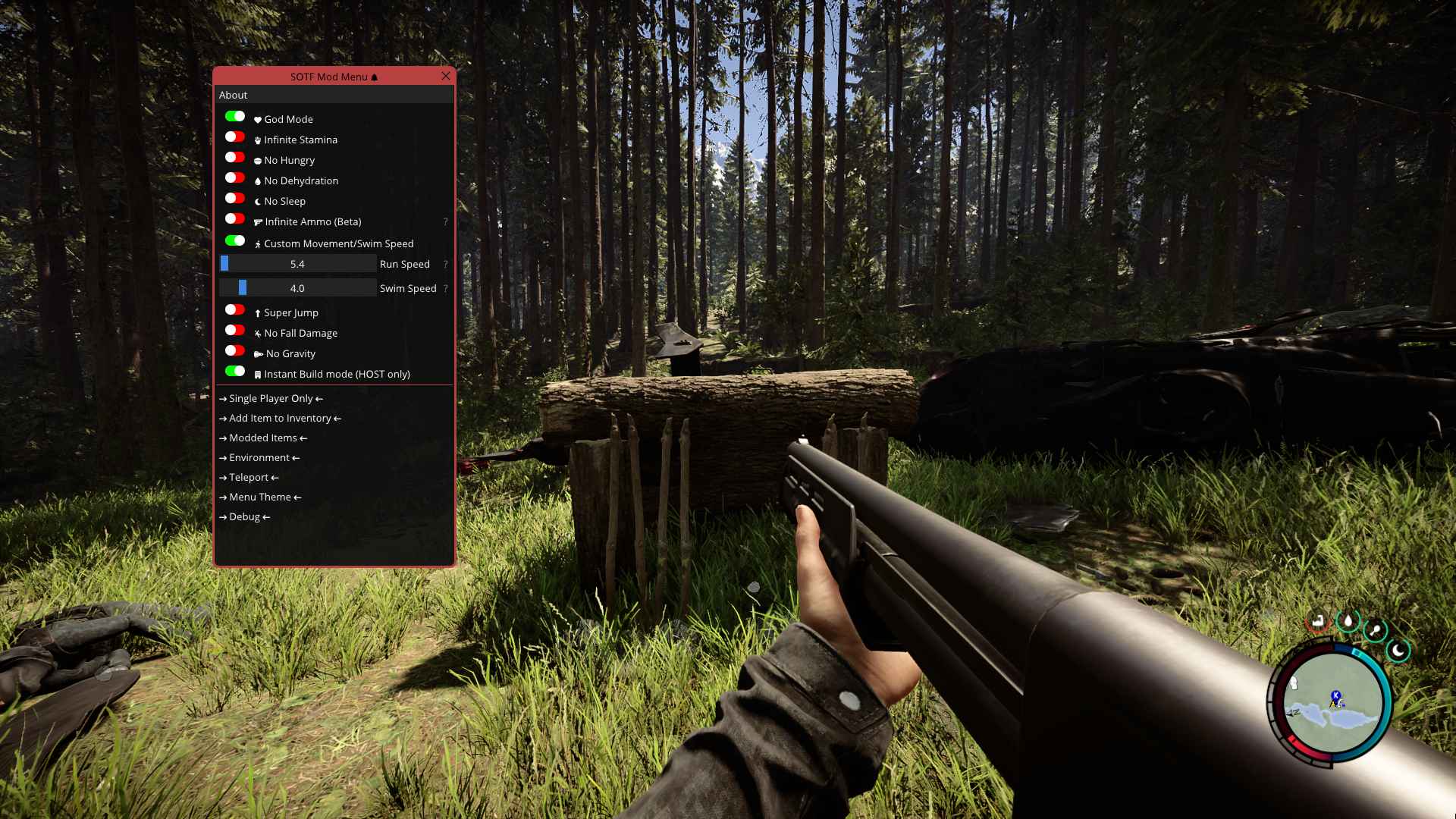 森林之子SOTFmenu多功能辅助0.7.7  第1张 森林之子SOTFmenu多功能辅助0.7.7  第1张