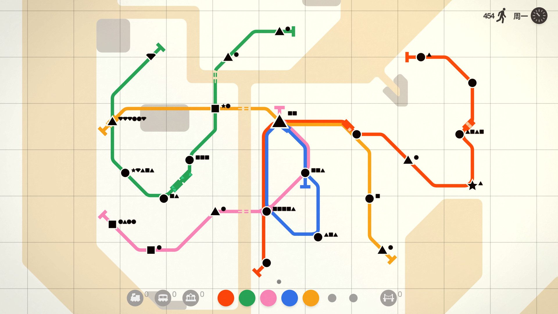 迷你地铁/迷你都市/模拟地铁/Mini Metro  第2张 迷你地铁/迷你都市/模拟地铁/Mini Metro  第2张