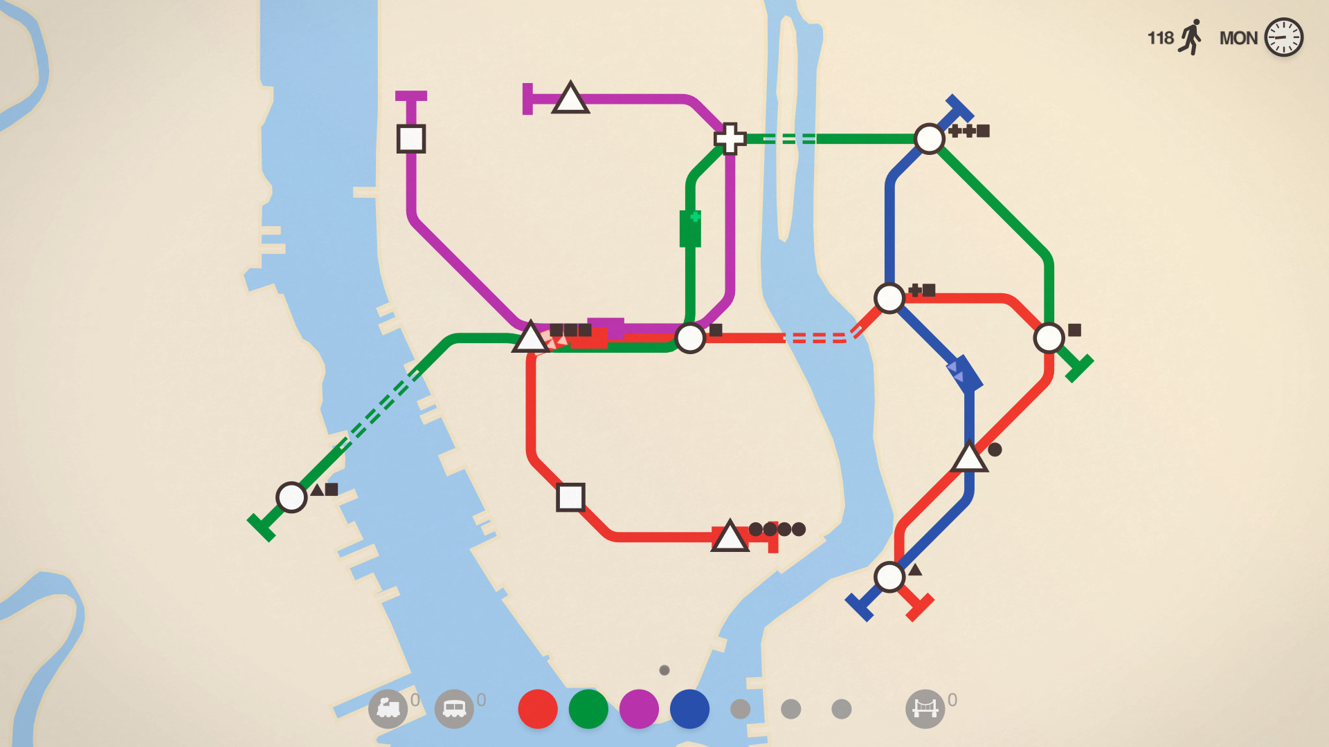迷你地铁/迷你都市/模拟地铁/Mini Metro  第1张 迷你地铁/迷你都市/模拟地铁/Mini Metro  第1张