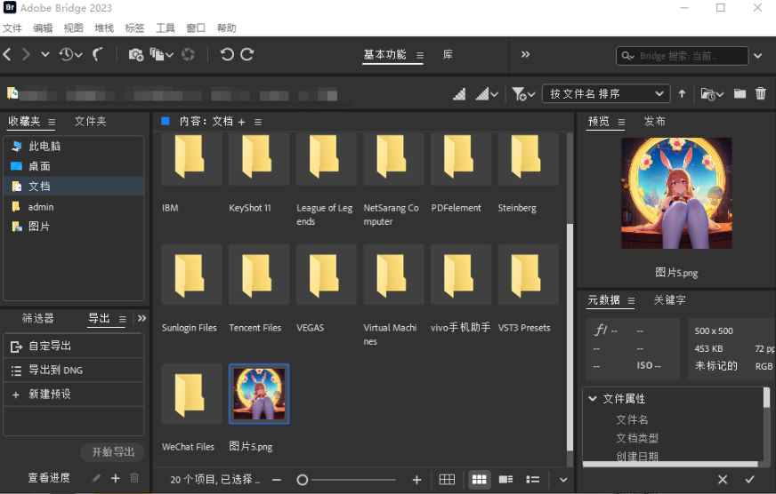 Adobe Bridge BR v15.0.1.412.0 解锁版 (多媒体文件组织管理)  第1张 Adobe Bridge BR v15.0.1.412.0 解锁版 (多媒体文件组织管理)  第1张