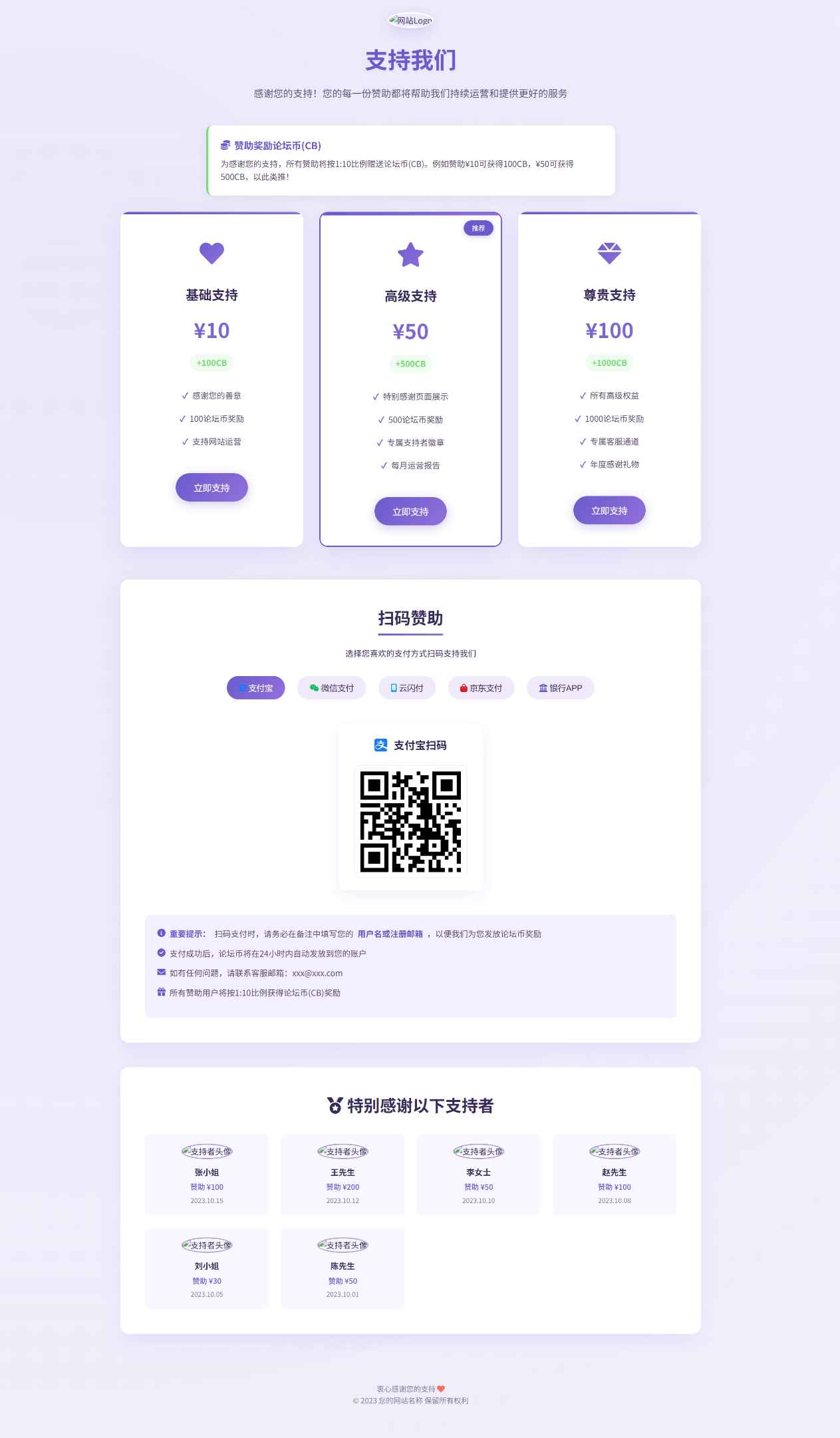 全支付平台赞助页面HTML源码  第1张 全支付平台赞助页面HTML源码  第1张