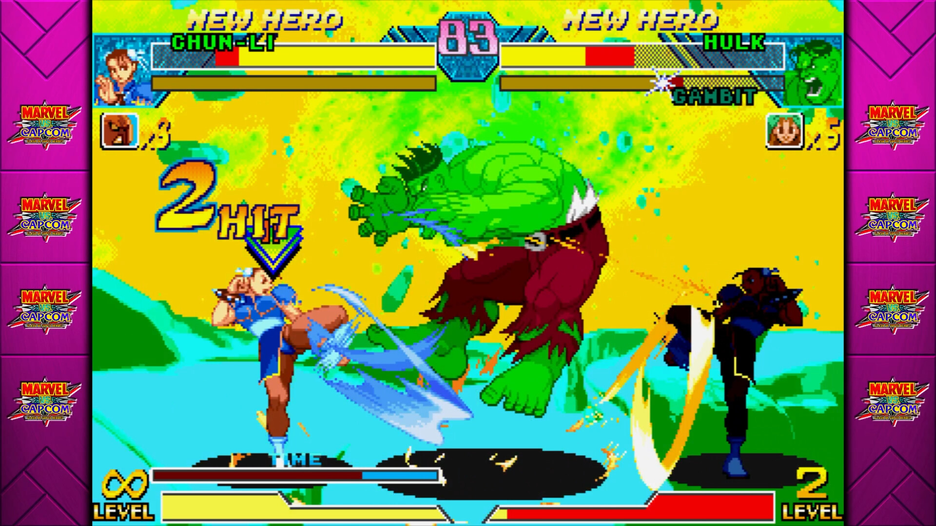 漫威vs卡普空格斗合集:经典街机/MARVEL vs. CAPCOM Fighting Collection: Arcade Classics  第3张 漫威vs卡普空格斗合集:经典街机/MARVEL vs. CAPCOM Fighting Collection: Arcade Classics  第3张