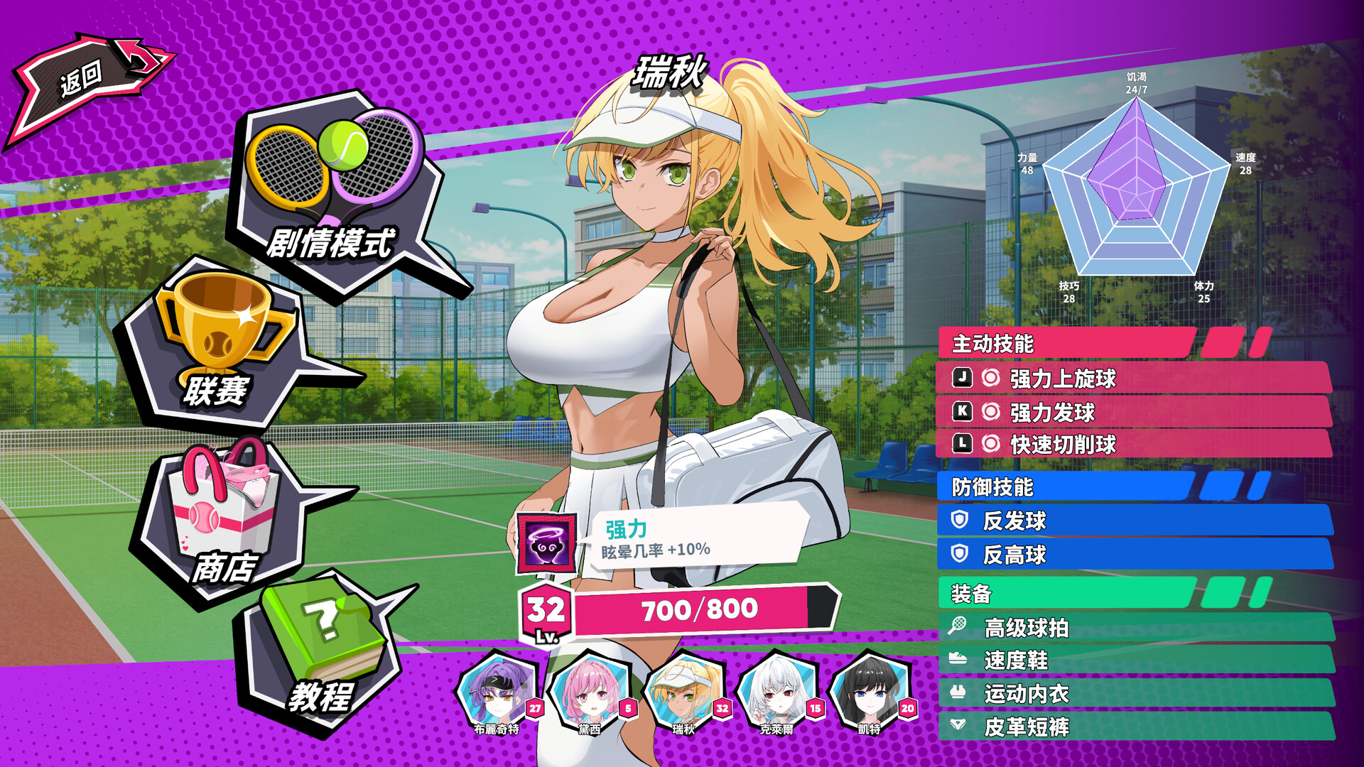 网球天使/Academy Love Saga: Tennis Angels  第3张