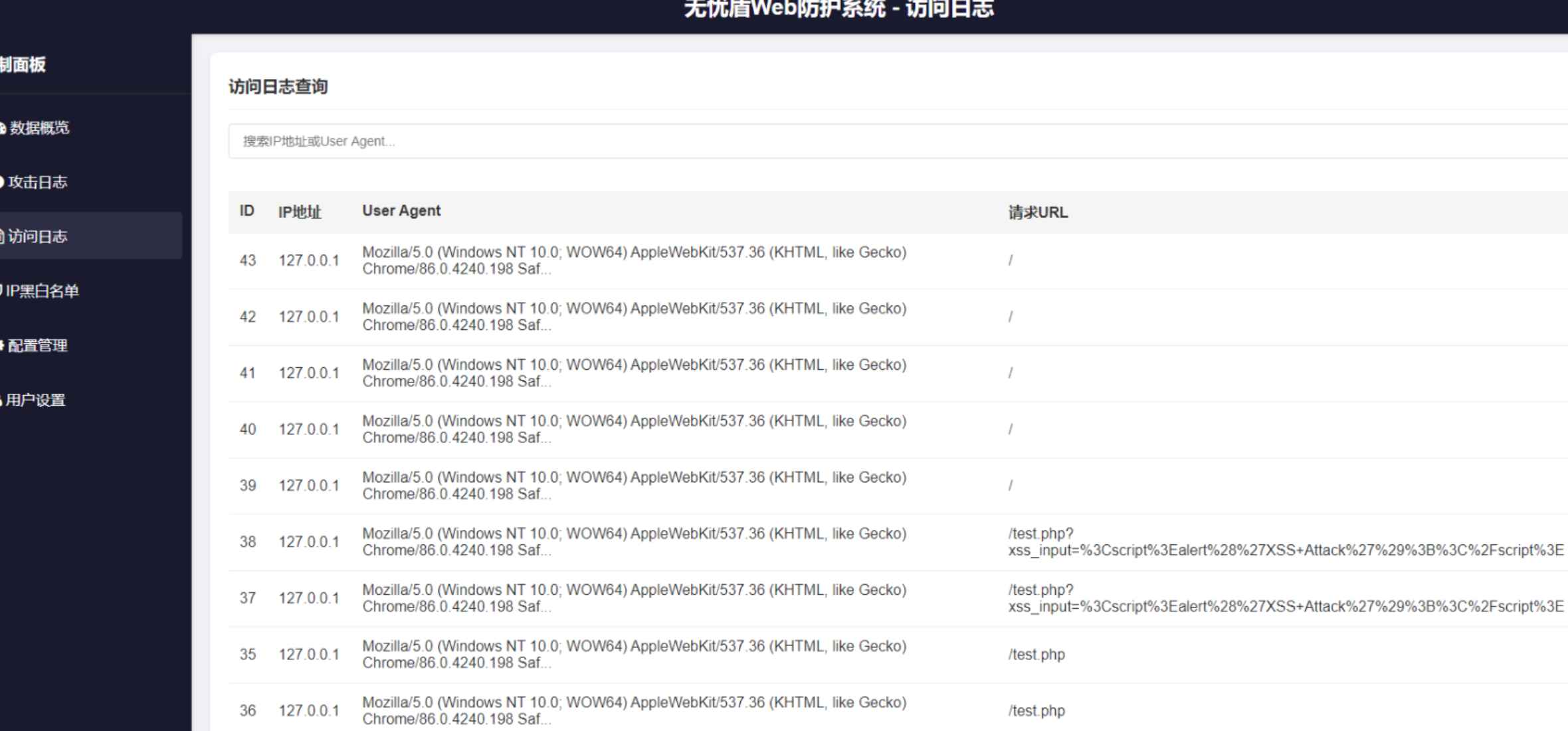 无忧盾Web-安全防护系统高抗CC攻击系统源码 第3张 无忧盾Web-安全防护系统高抗CC攻击系统源码 第3张