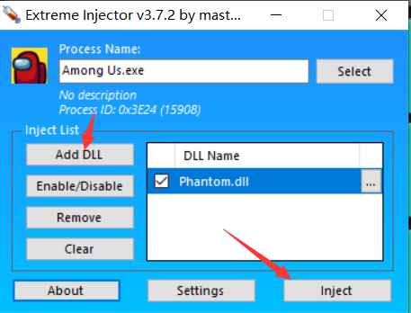 Among Us太空狼人杀-Phantom内部多功能辅助1.1 第4张 Among Us太空狼人杀-Phantom内部多功能辅助1.1 第4张